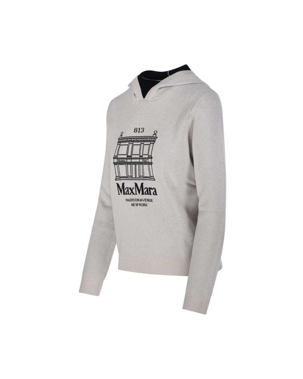 Max Mara Gray Hoodies