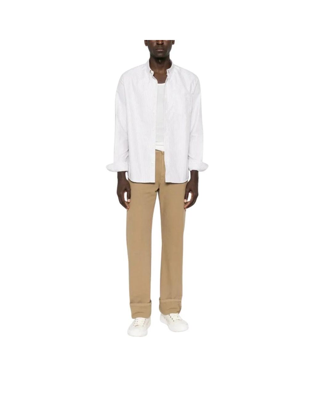 A.P.C. White Casual Shirts for men