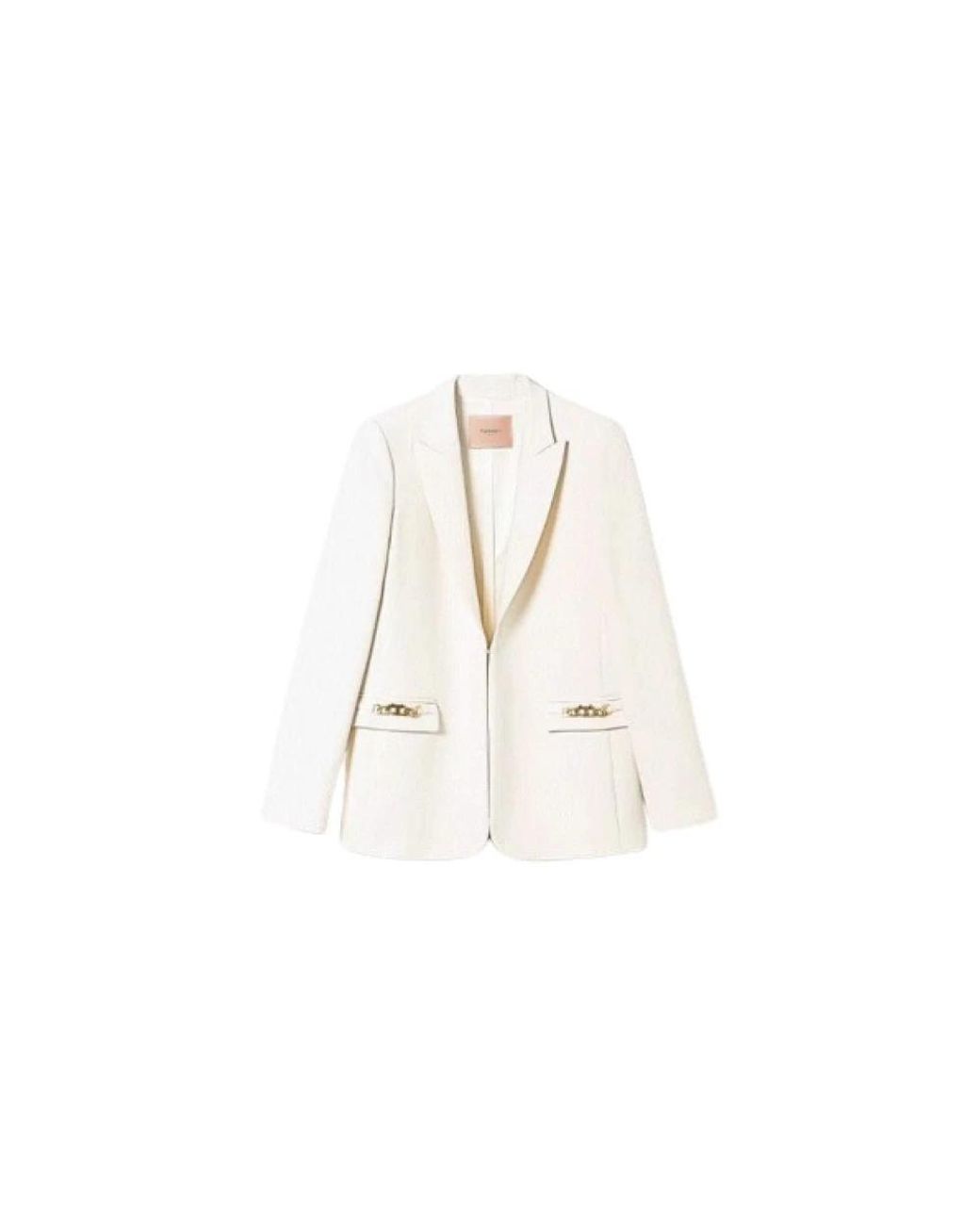 Twinset White Blazers
