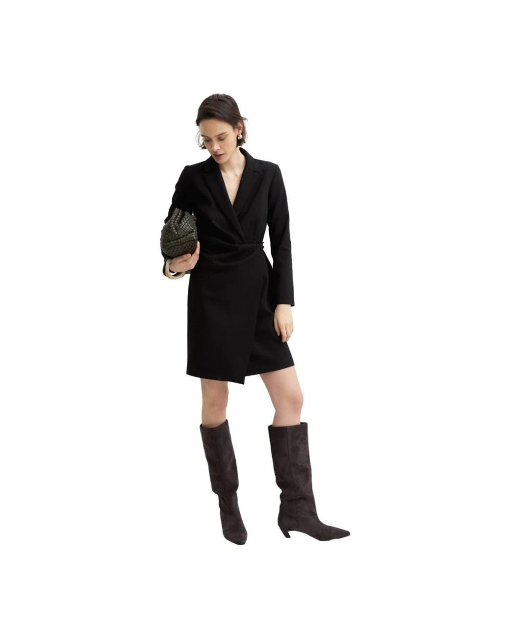 Wrap Dresses Marella en coloris Black