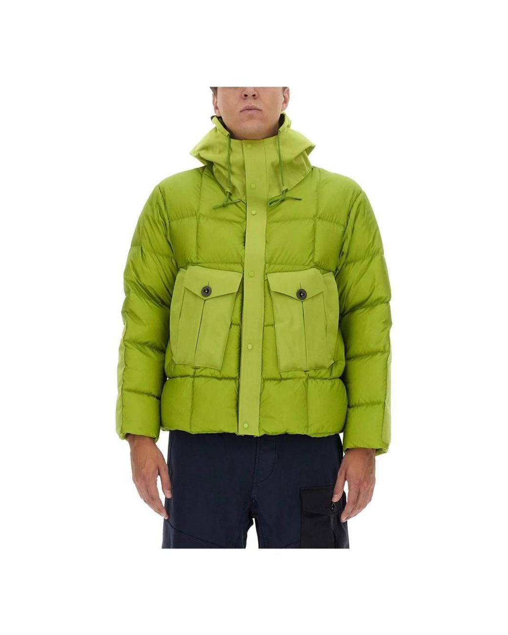 C P Company Green Winter Jackets for men