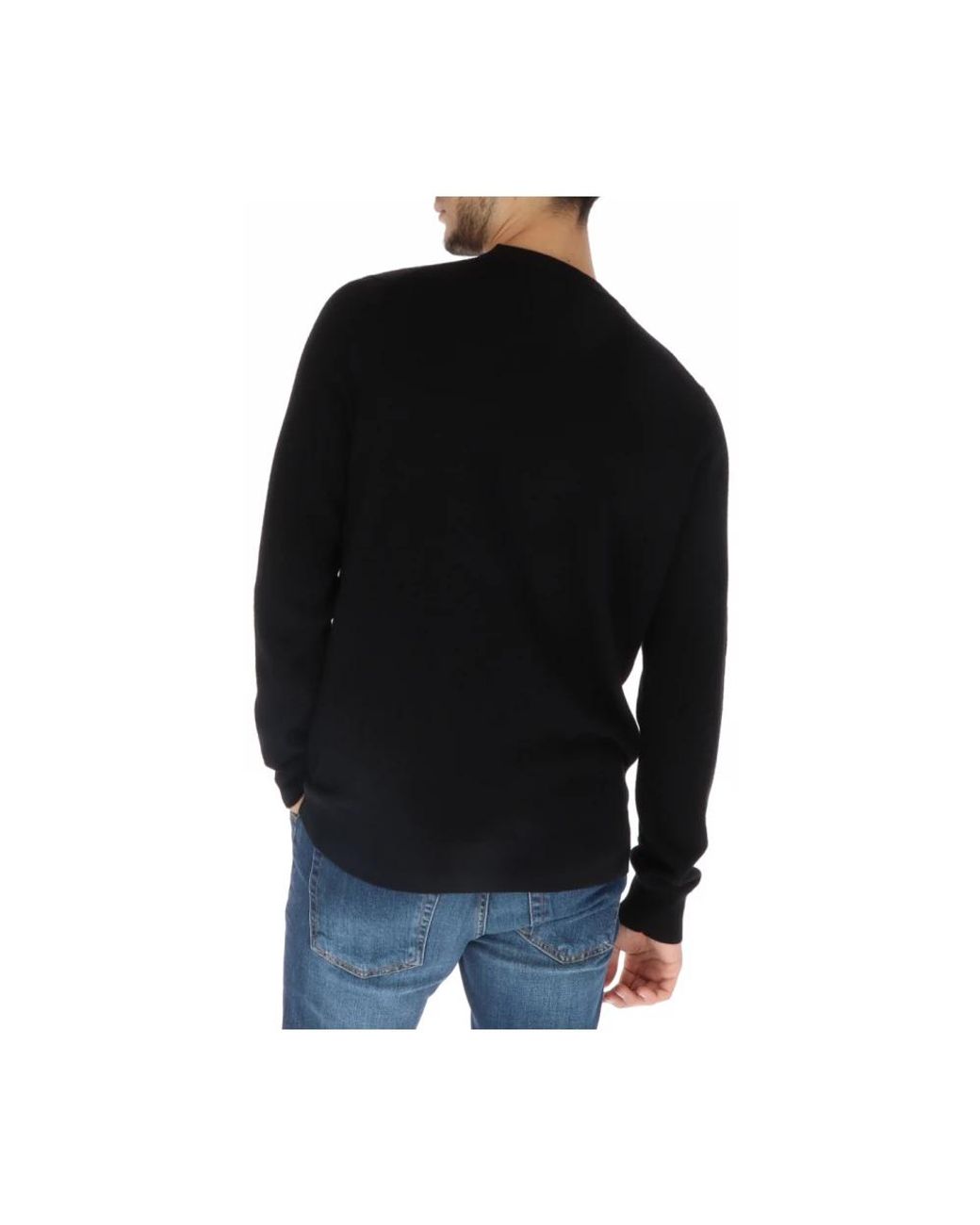 Lyle & Scott Black Round-Neck Knitwear for men