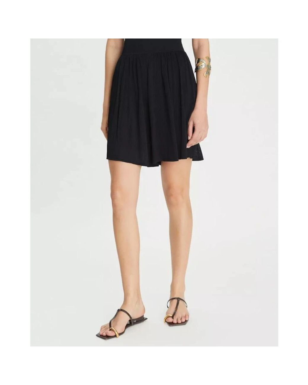 Tory Burch Black Short Skirts