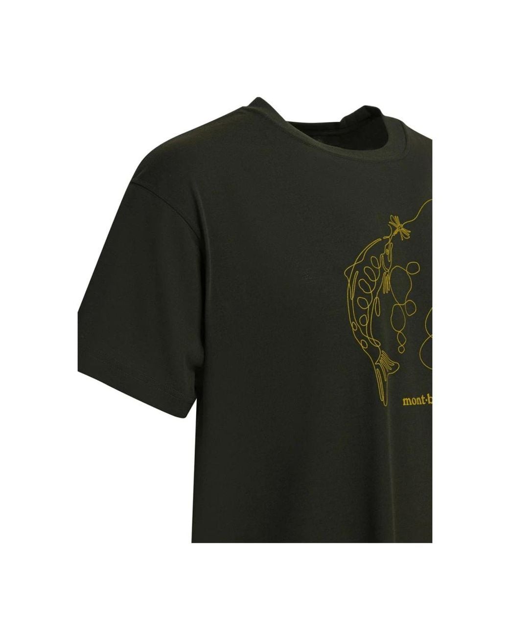 Montbell Black T-Shirts for men