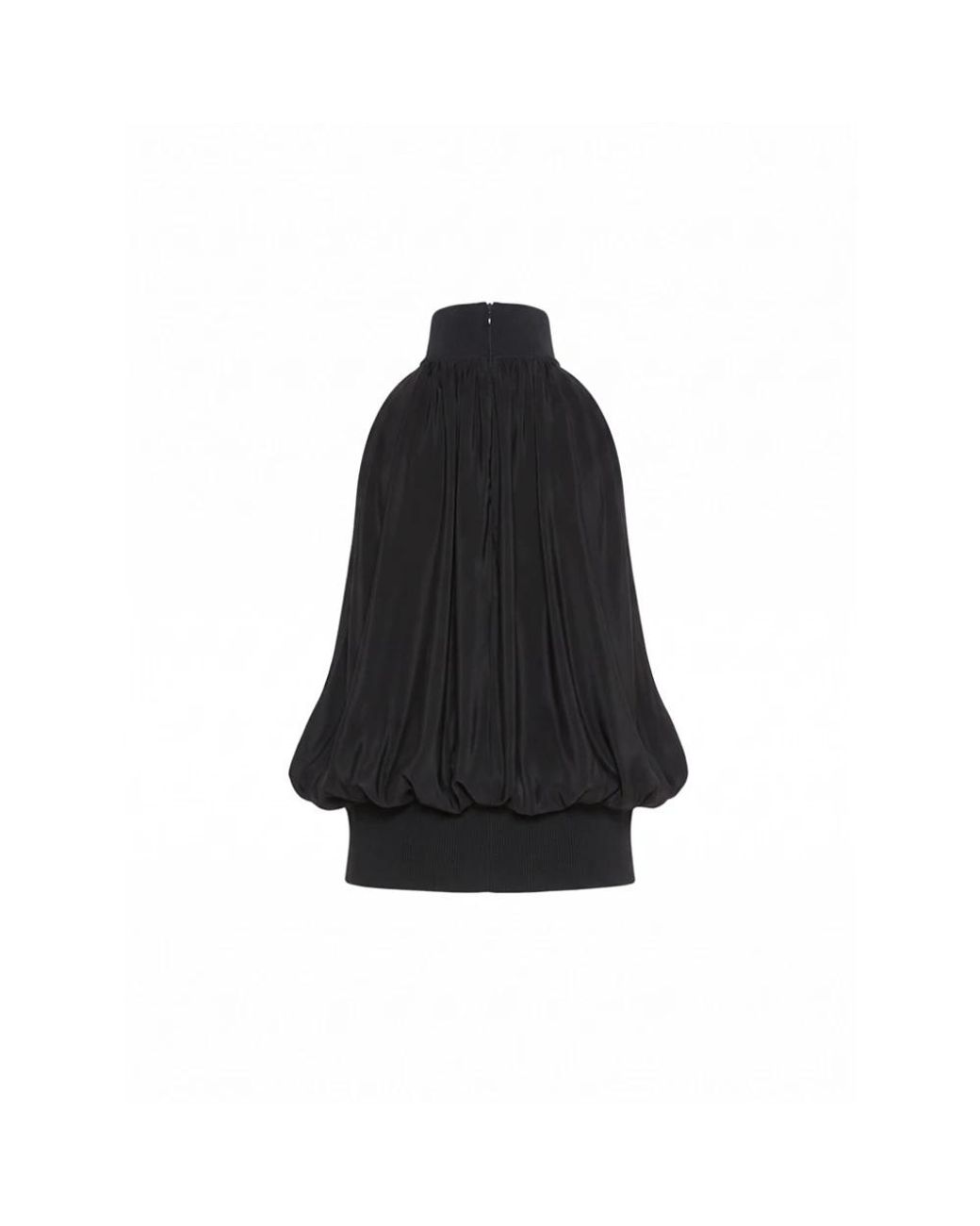 Sportmax Black Sleeveless Tops