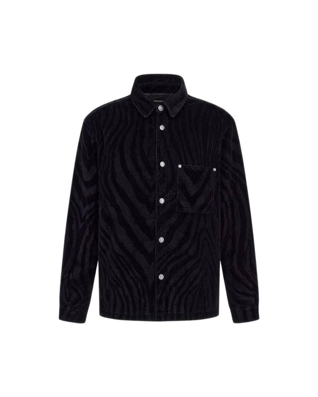 Roberto Cavalli Blue Casual Shirts for men