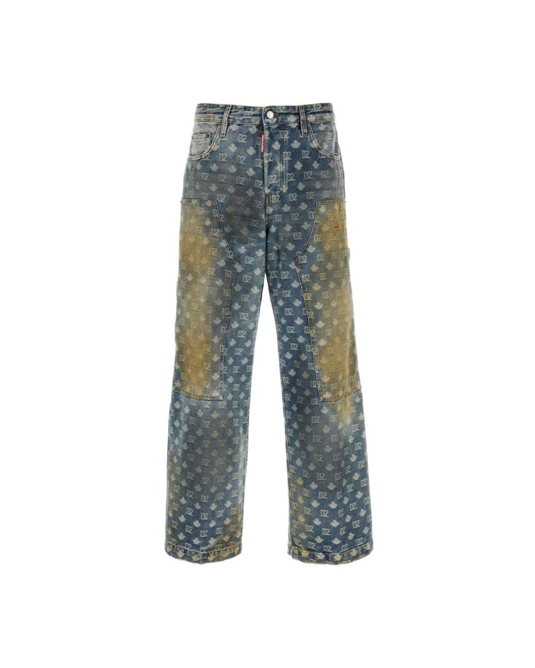 DSquared² Blue Straight Fit Jeans for men
