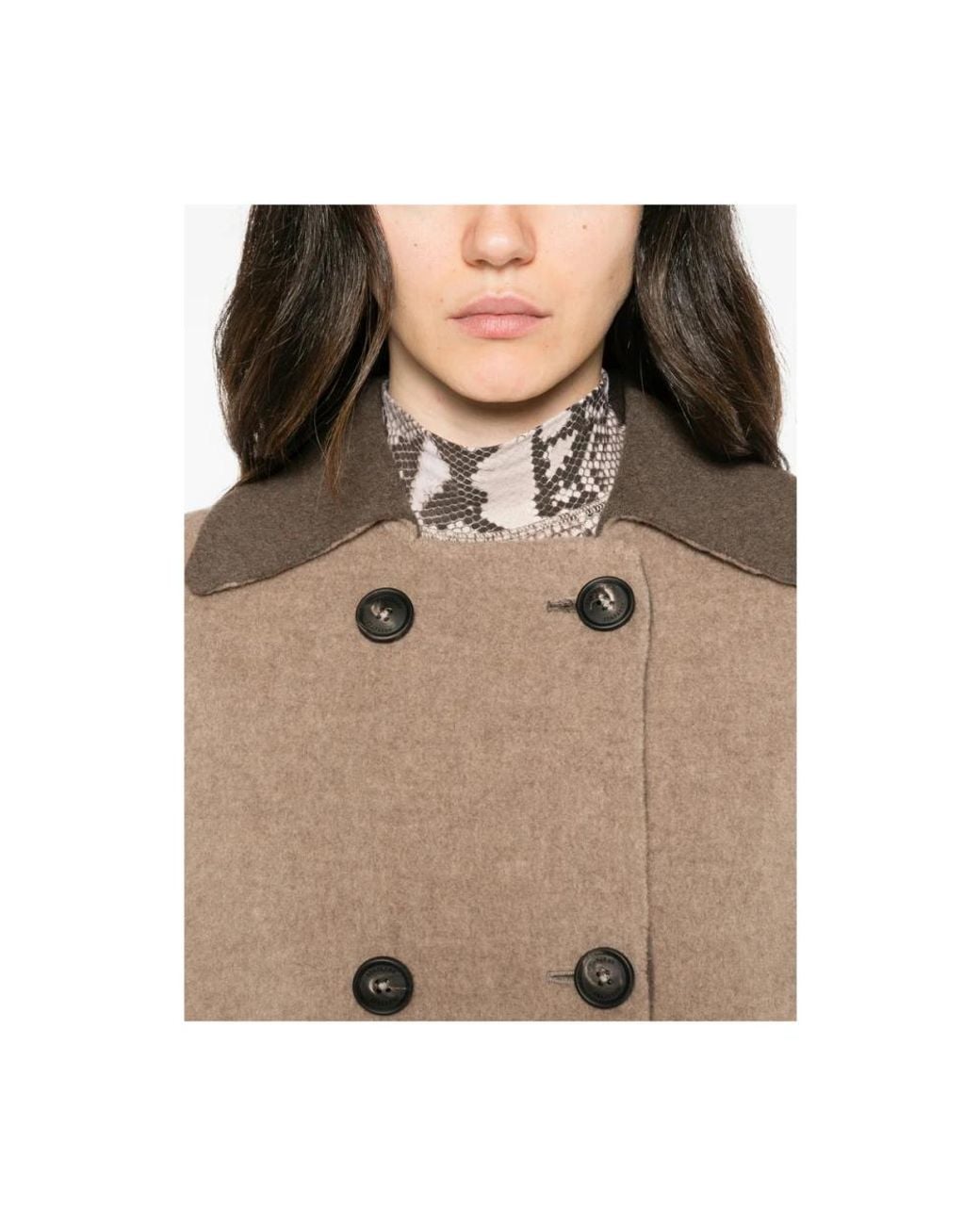 Seafarer Brown Double-Breasted Coats