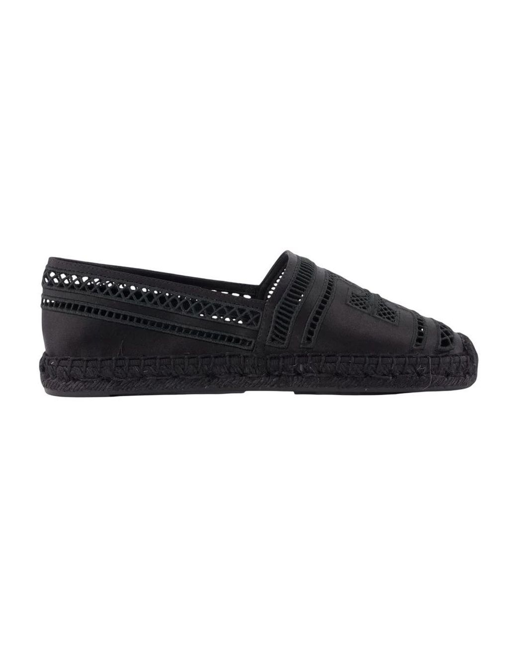 Tory Burch Black Espadrilles