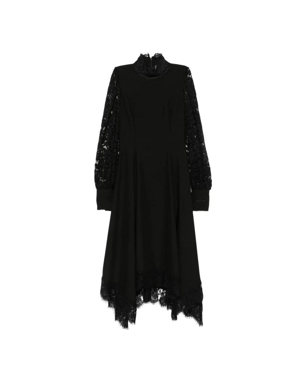 Ermanno Scervino Black Midi Dresses