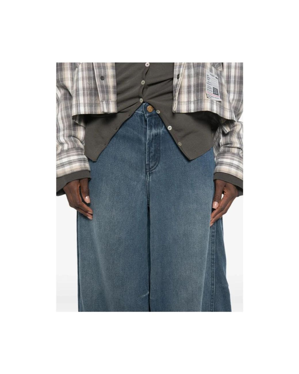 Lois Blue Wide Jeans