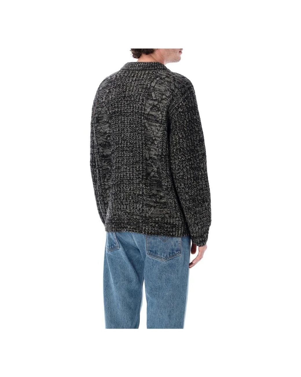 Cardigans Obey de hombre de color Black