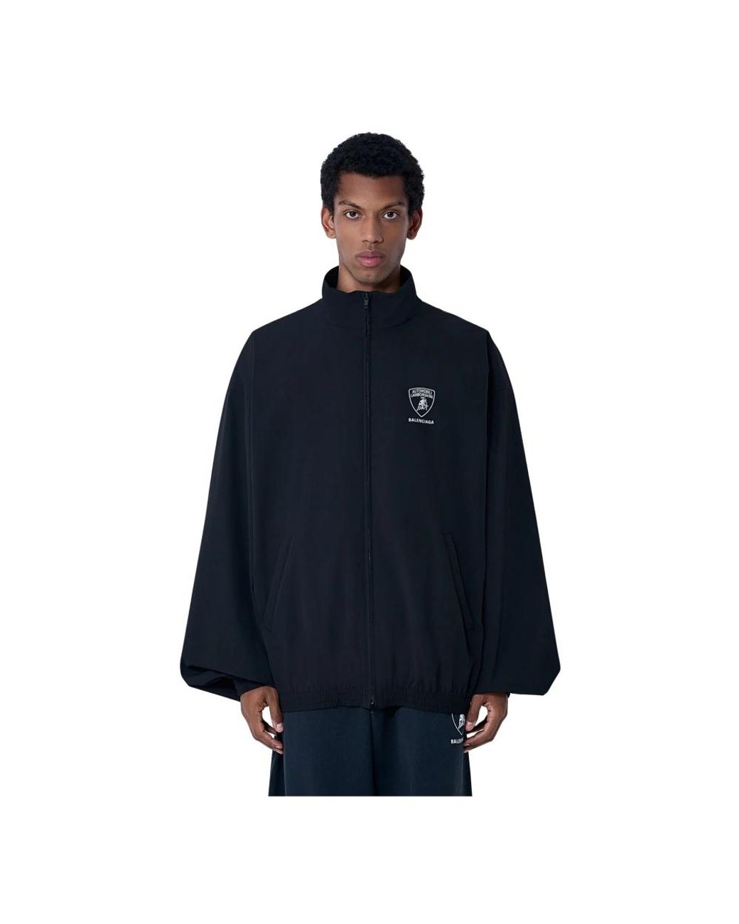 Balenciaga Blue Light Jackets for men