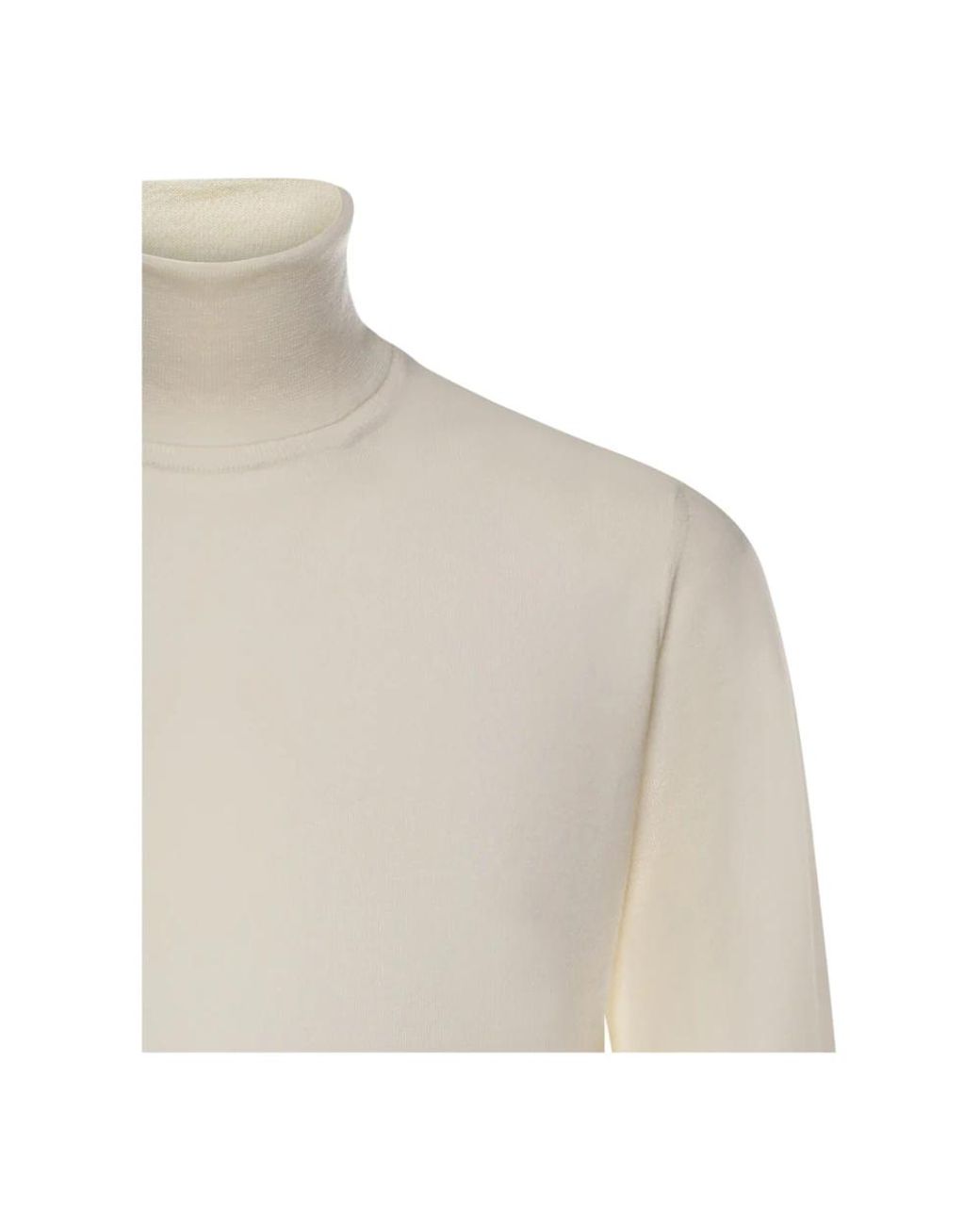 Mauro Ottaviani White Turtlenecks for men