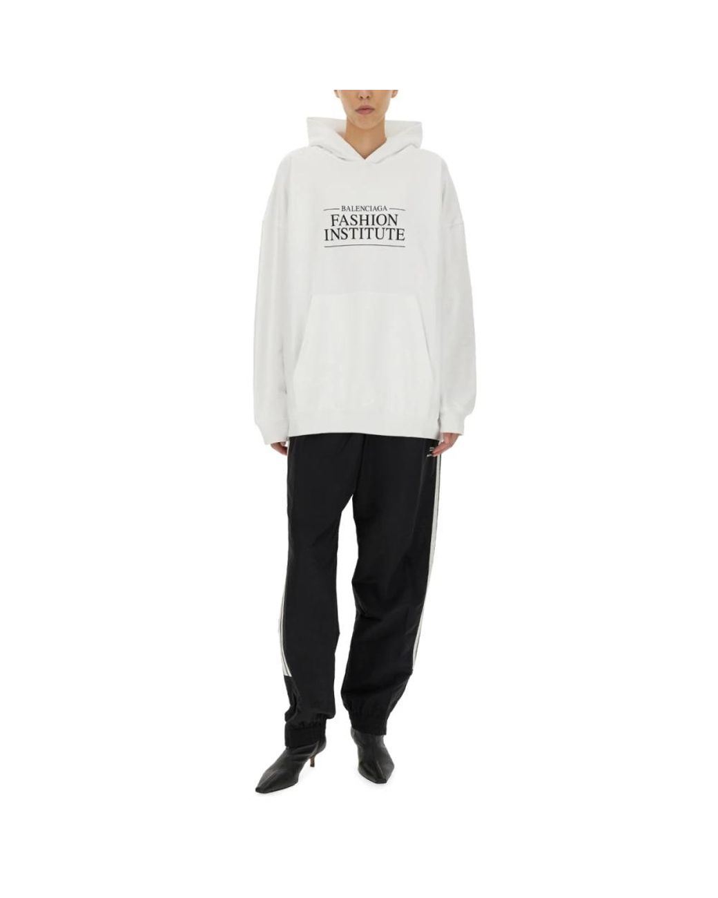 Balenciaga White Hoodies