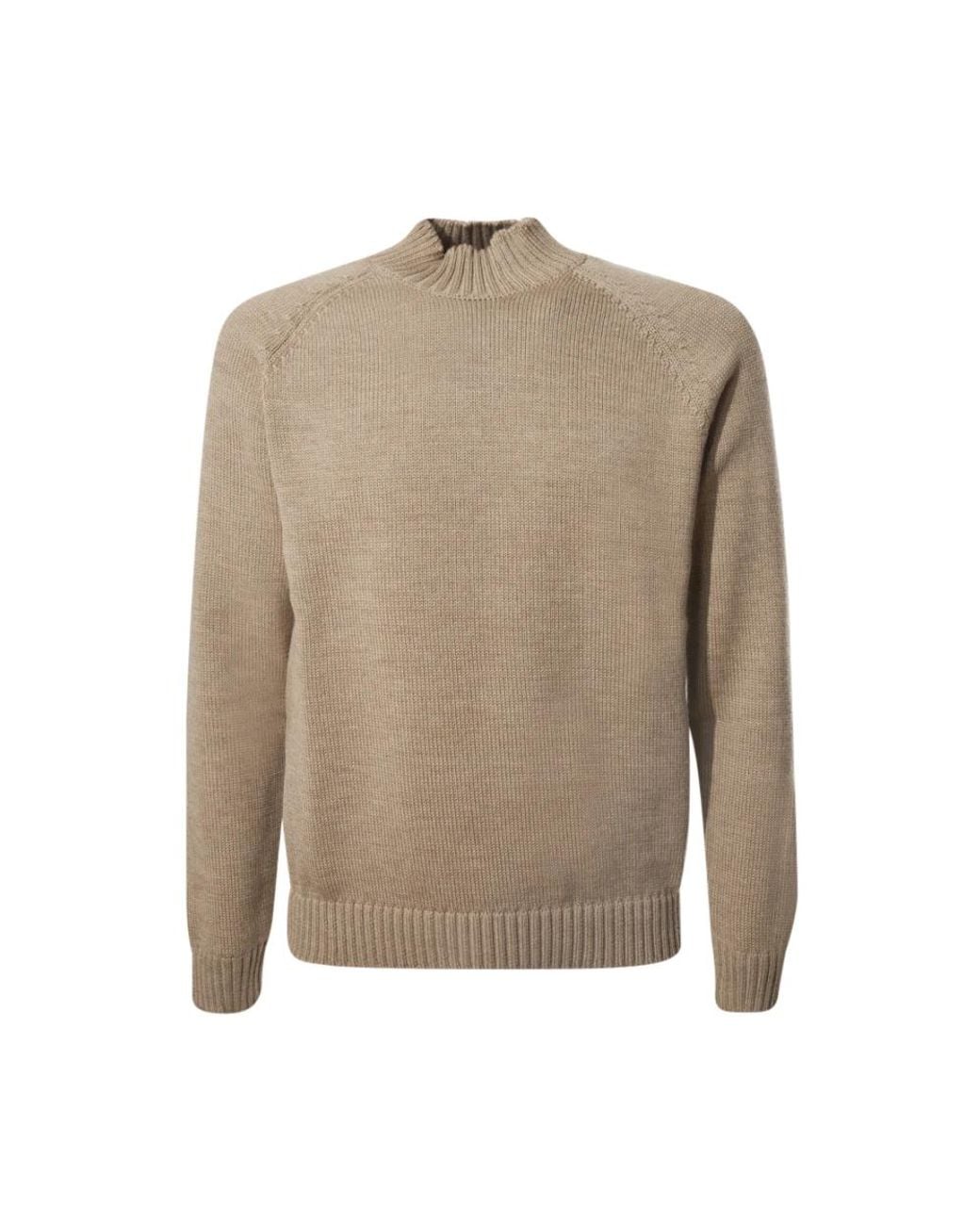 Turtlenecks Zanone de hombre de color Natural