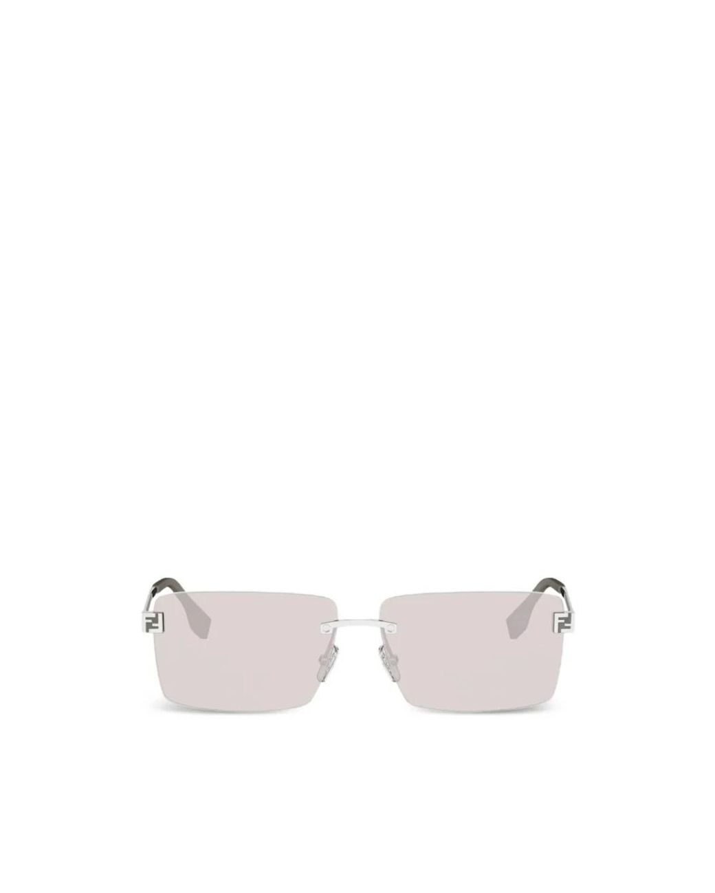 Fendi White Sunglasses for men