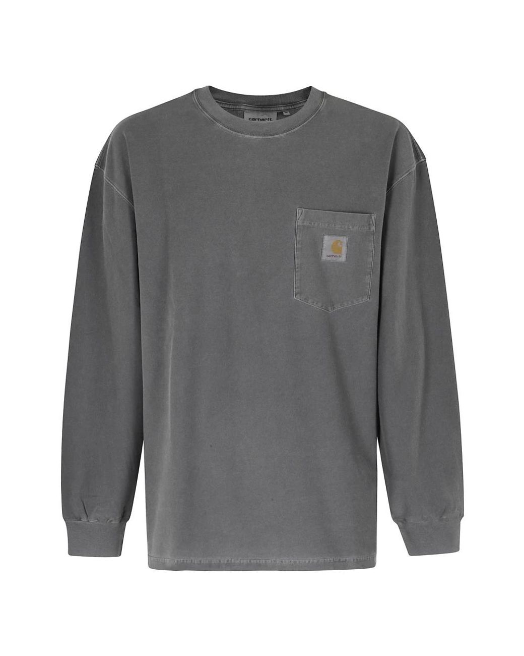Carhartt Gray Long Sleeve T-Shirts for men