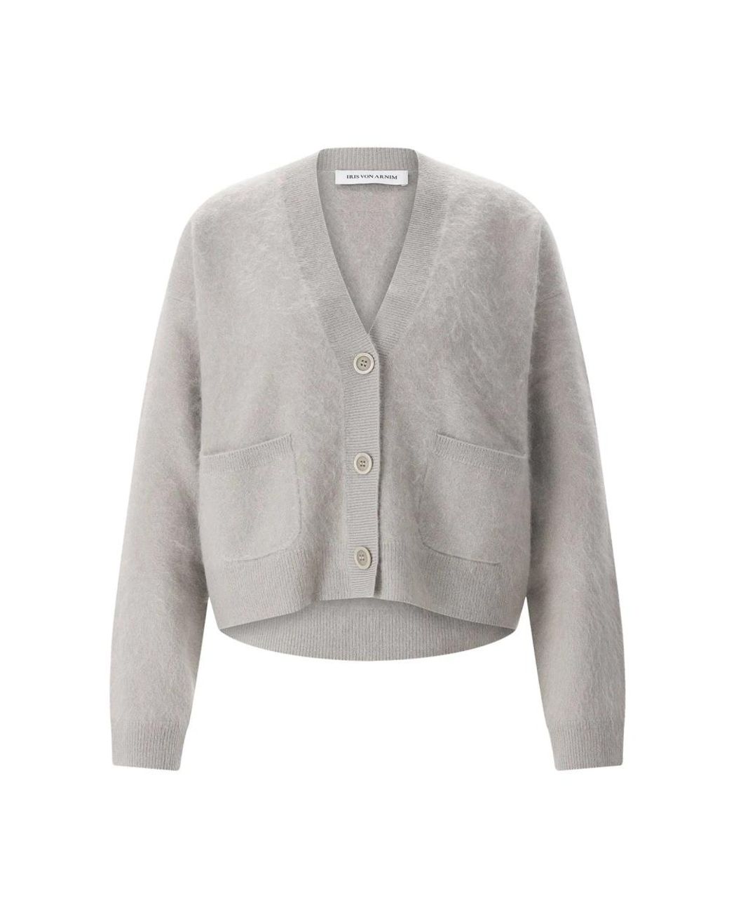 Iris Von Arnim Gray Cashmere Knitwear