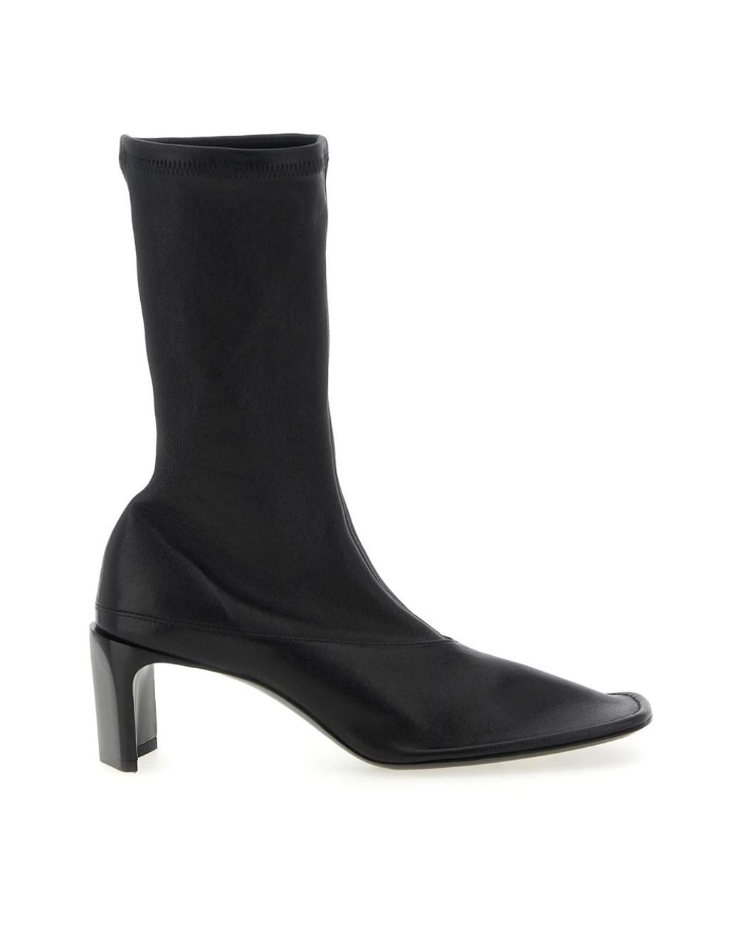 Jil Sander Black Heeled Boots
