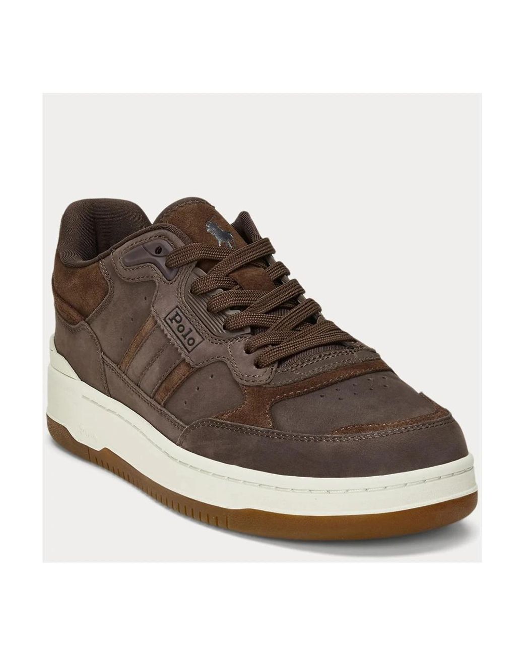 Ralph Lauren Brown Sneakers for men