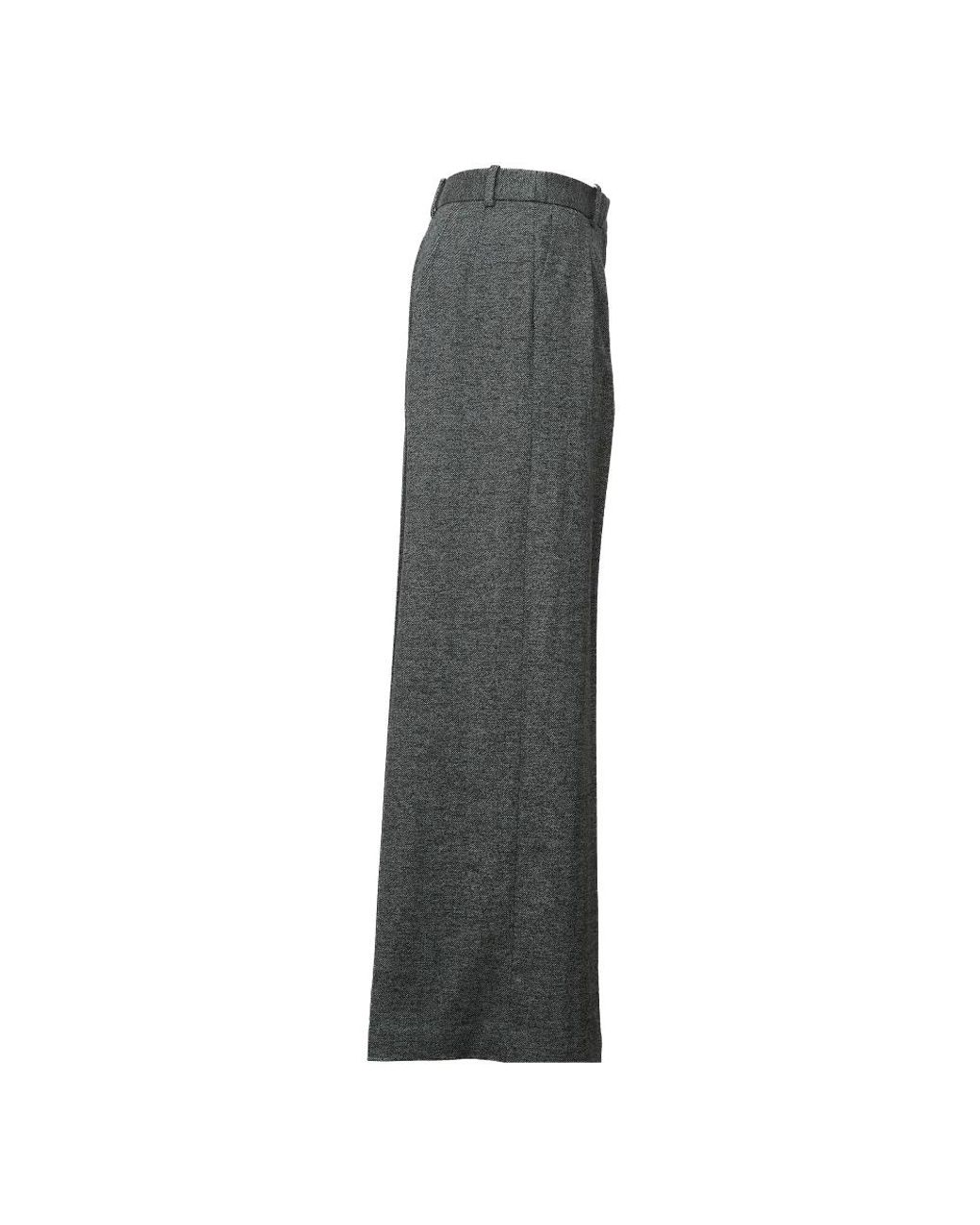 Circolo 1901 Gray Wide Trousers