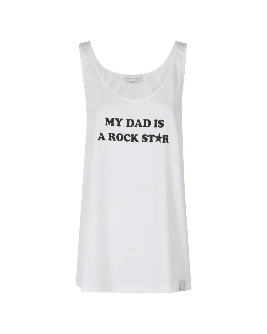 Stella McCartney White Sleeveless Tops