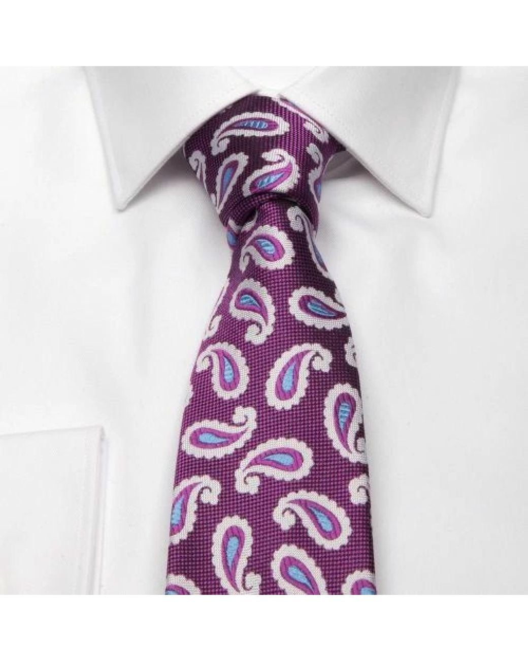 Gents Krawatten in Purple für Herren