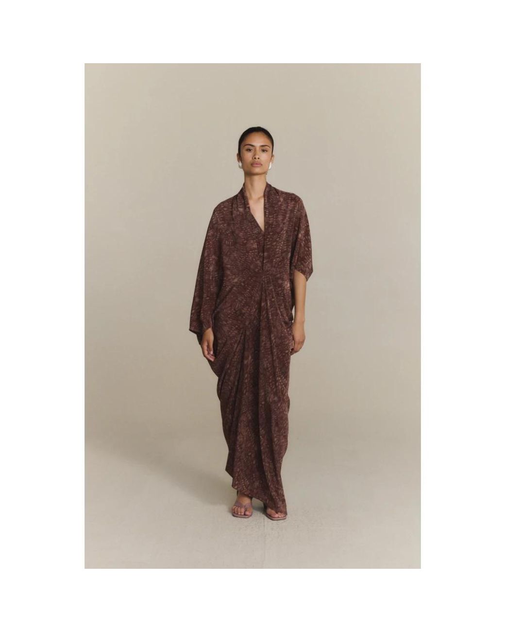 Cortana Brown Maxi Dresses