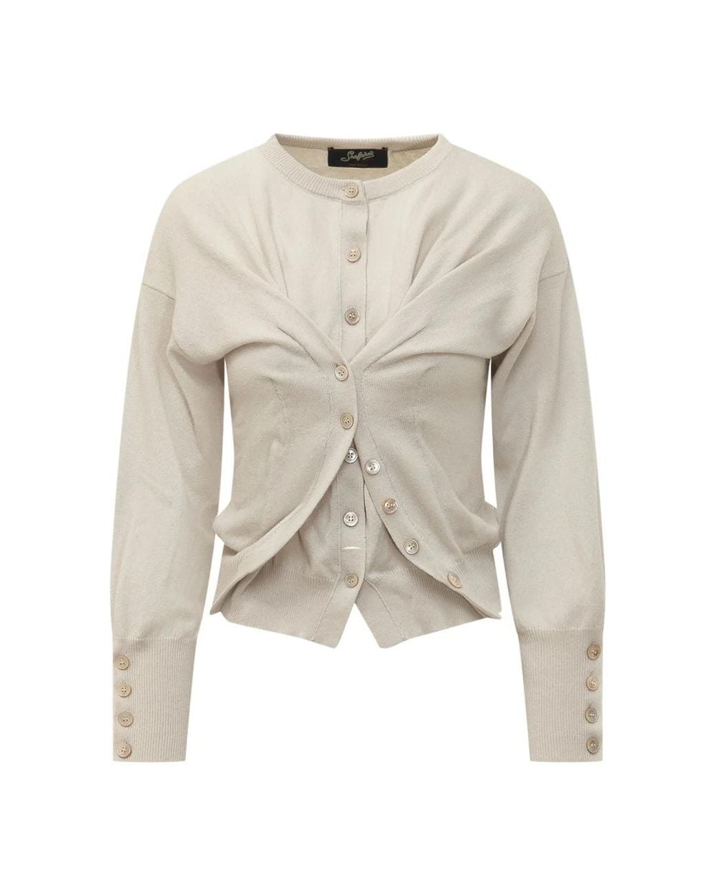 Cardigans di Seafarer in Natural