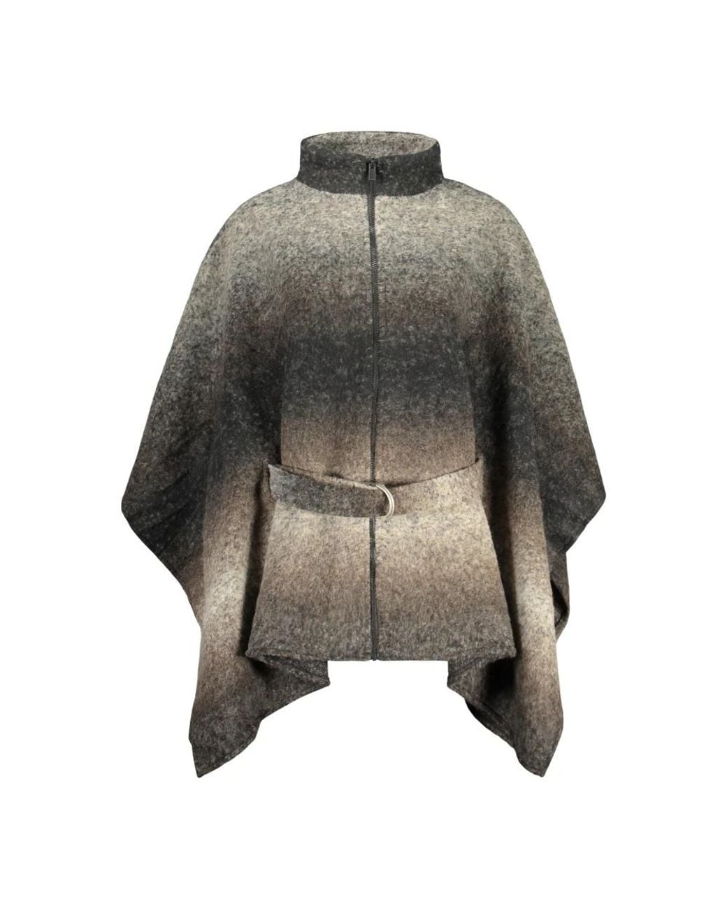 Desigual Gray Ponchos