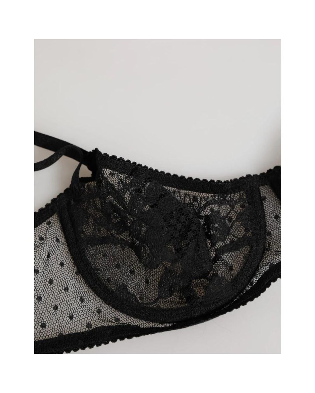 Dolce & Gabbana Black Bras