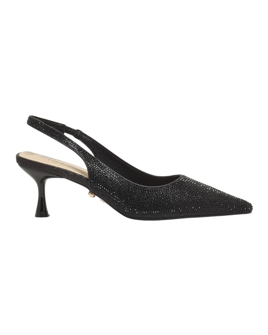 Twentyfourhaitch Black Pumps
