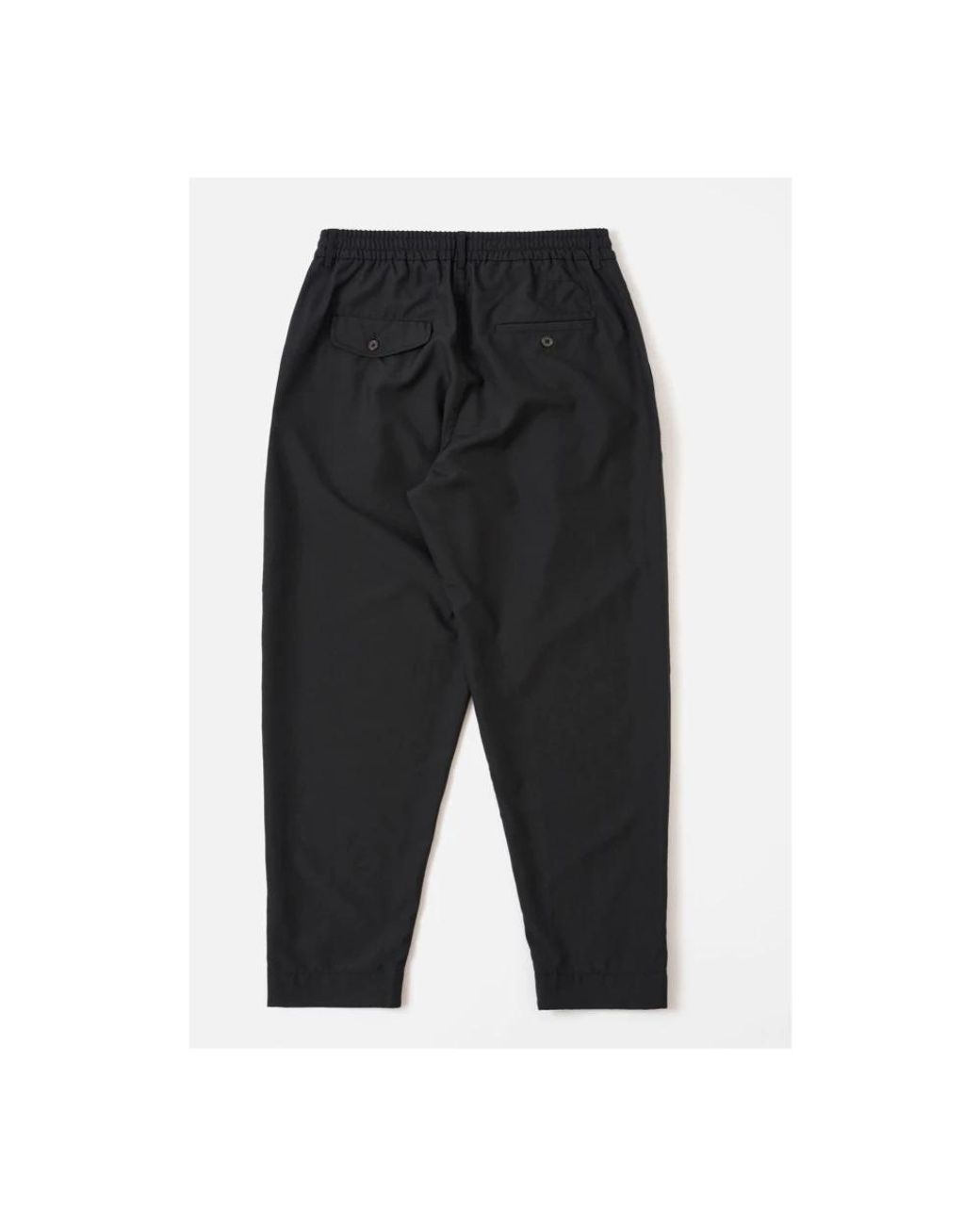 Universal Works Pleated Track Pant in Black für Herren