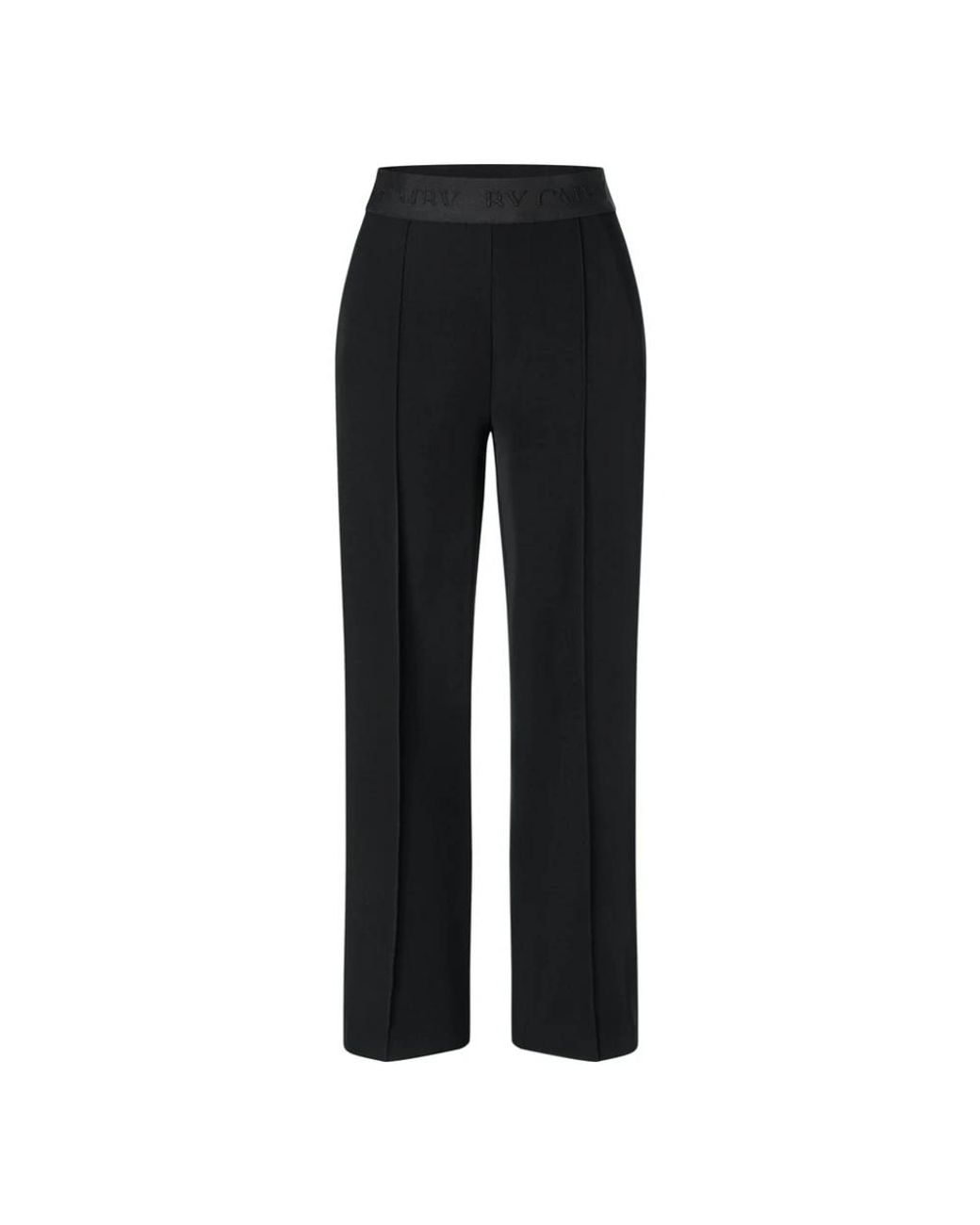 Cambio Black Straight Trousers