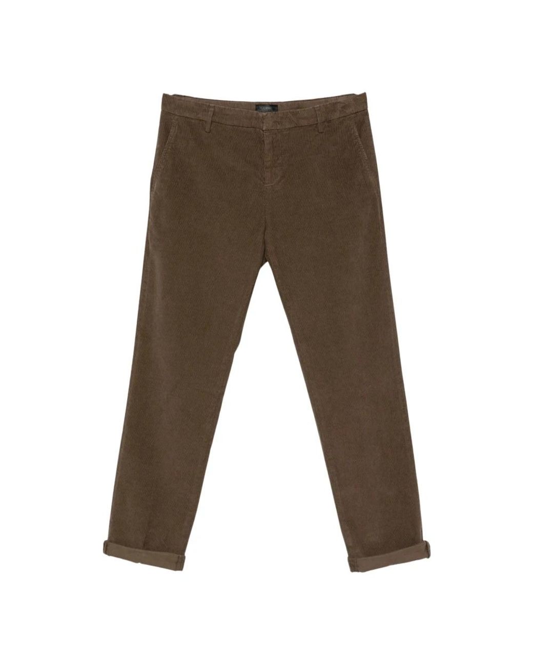 Dondup Rechte Broek in het Brown voor heren