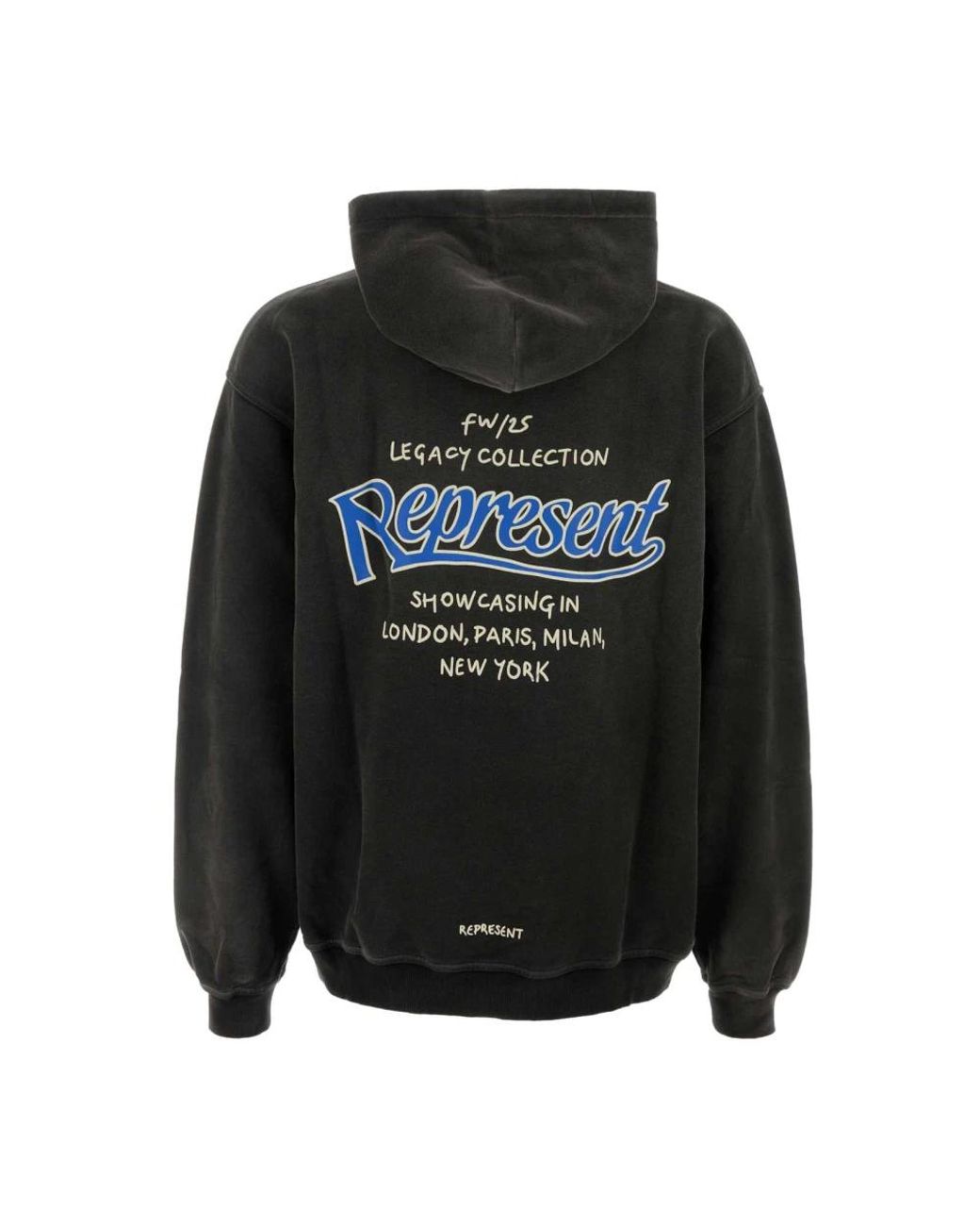 Represent Black Hoodies for men