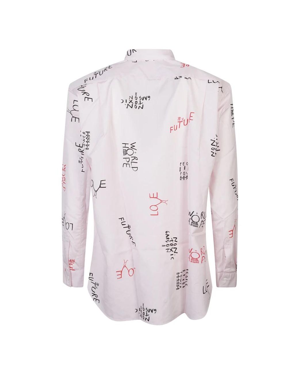 Comme des Garçons Pink Casual Shirts for men
