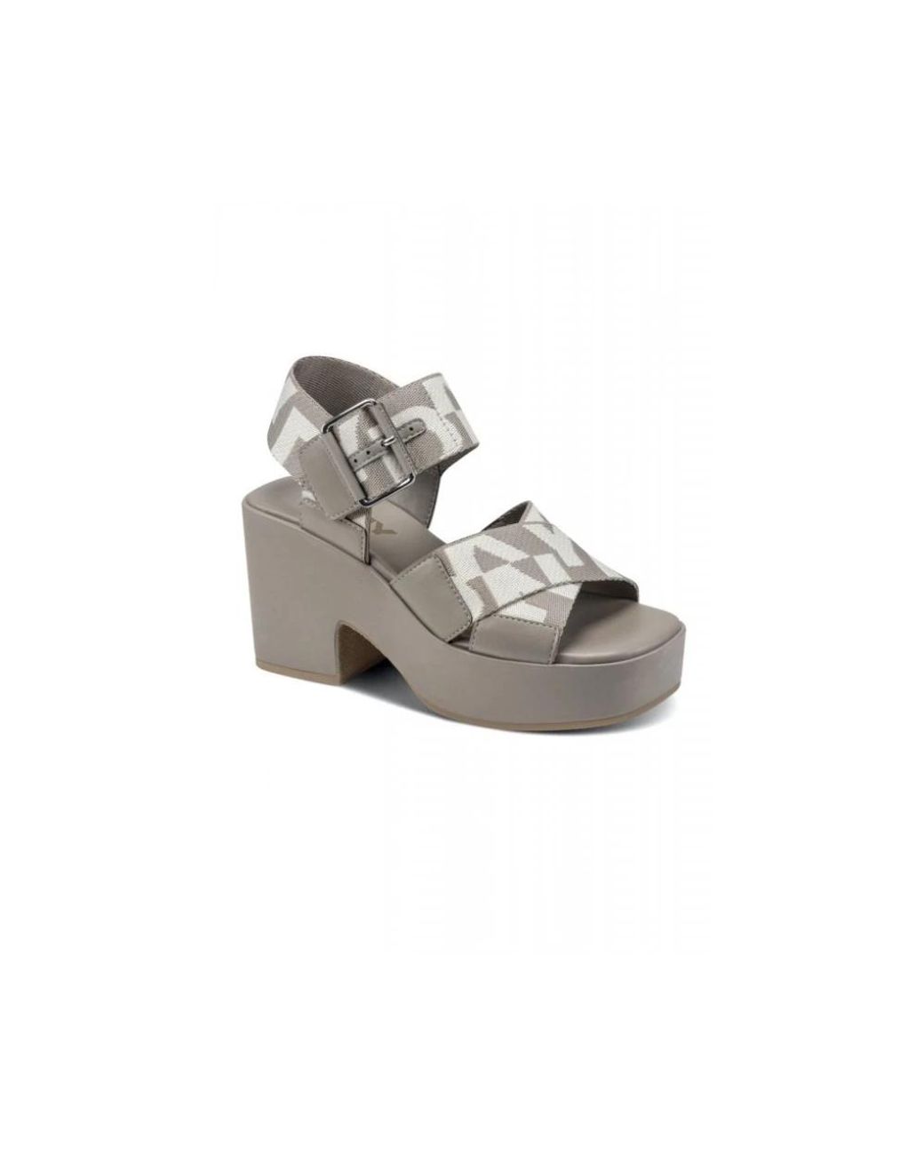 DKNY Gray High Heel Sandals