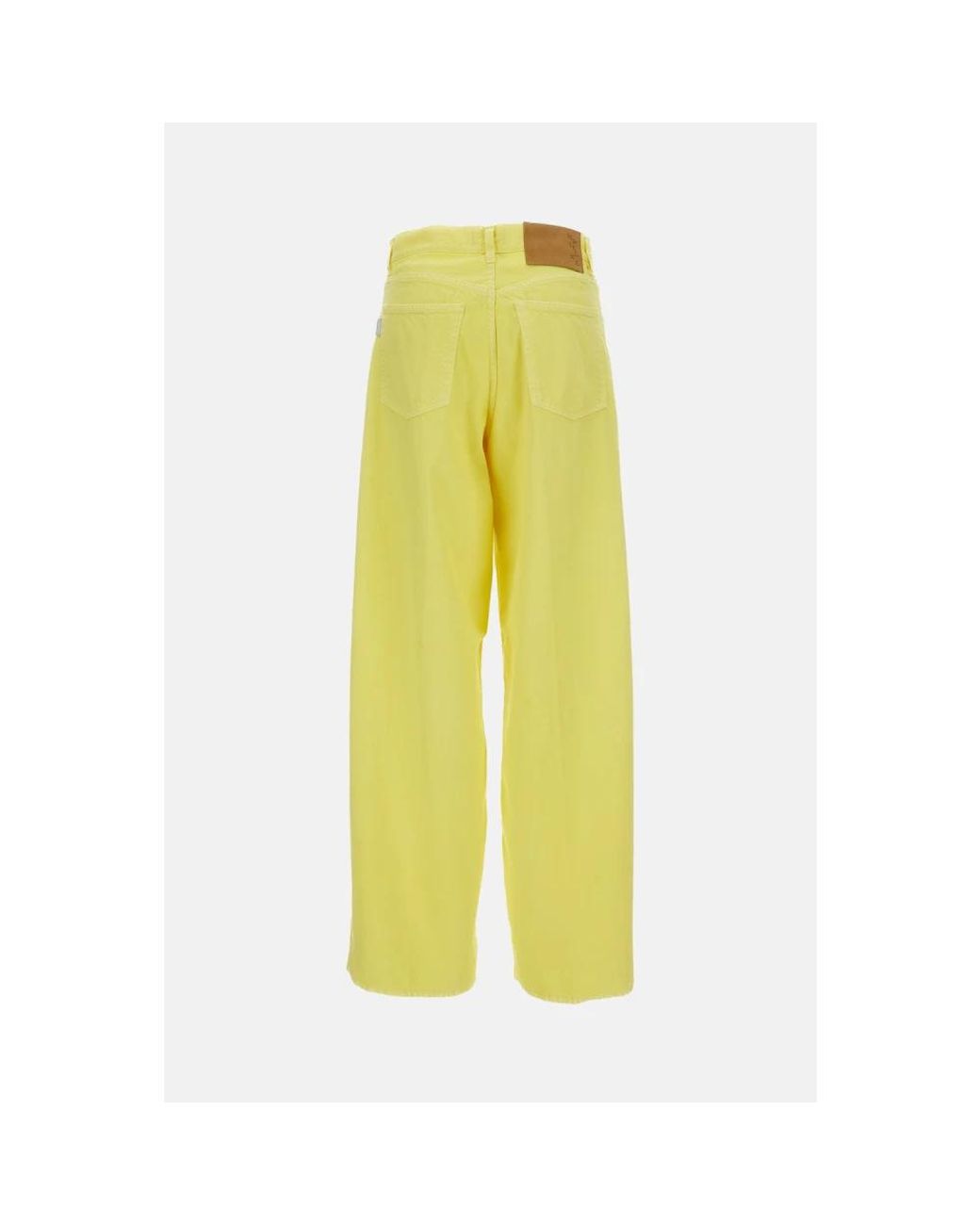 Haikure Yellow Wide Trousers