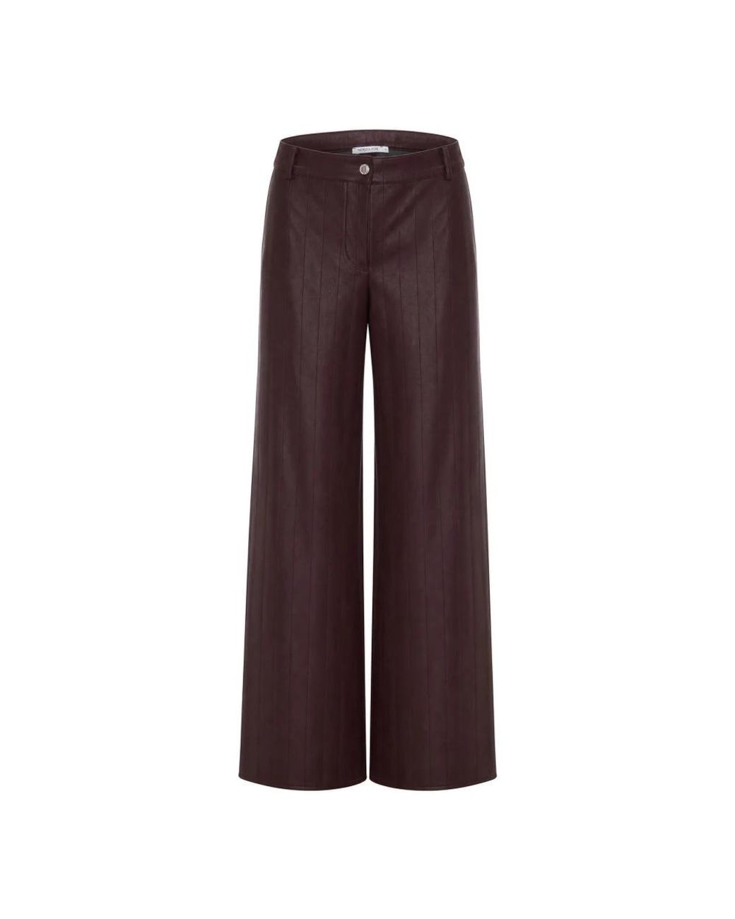 Patrizia Pepe Purple Wide Trousers