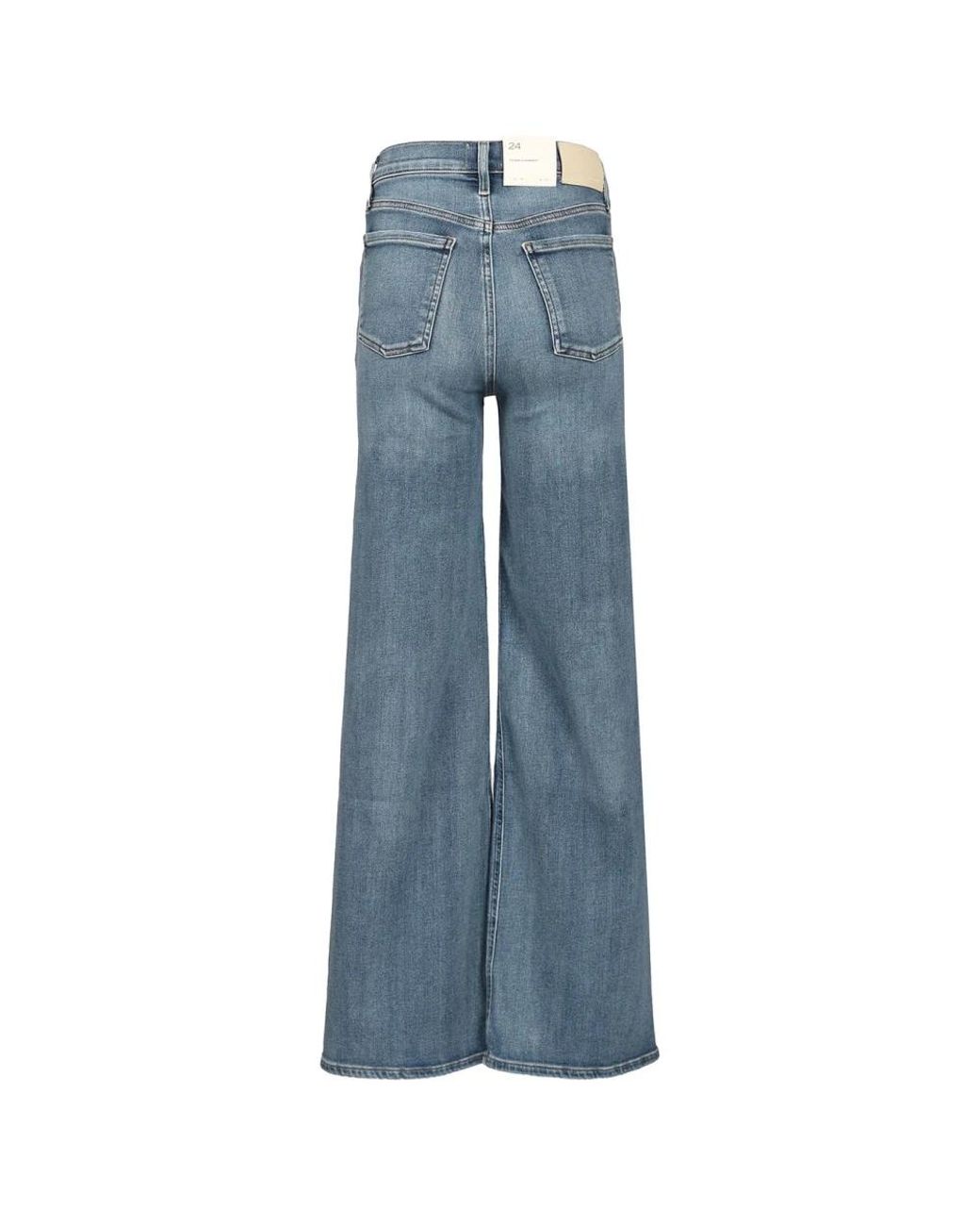 Citizens of Humanity Blue Wide Jeans