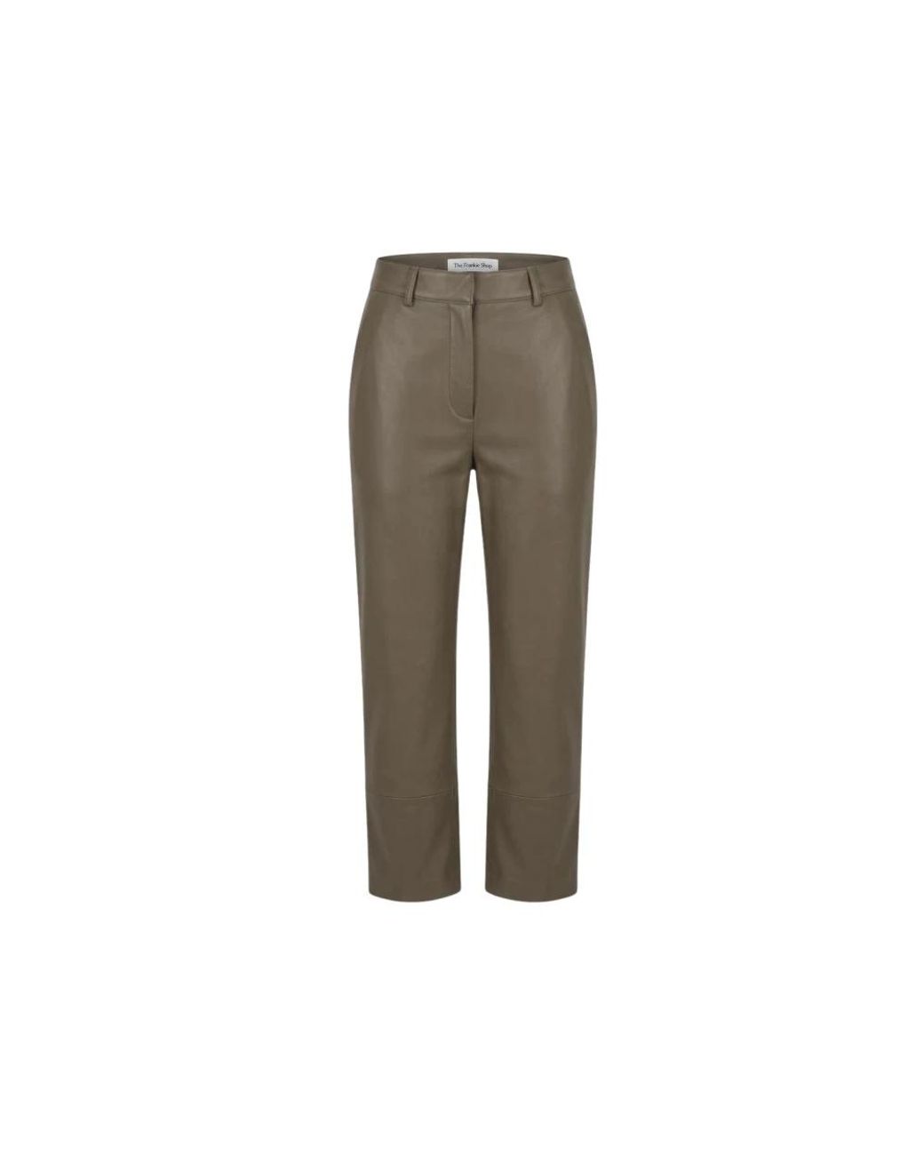 Frankie Shop Natural Leather Trousers