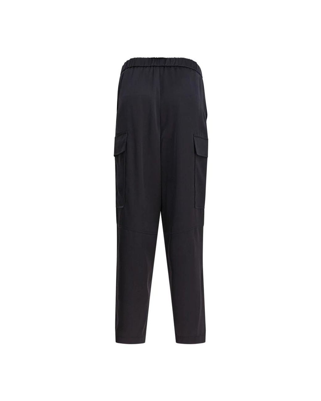 Semler Black Slim-Fit Trousers