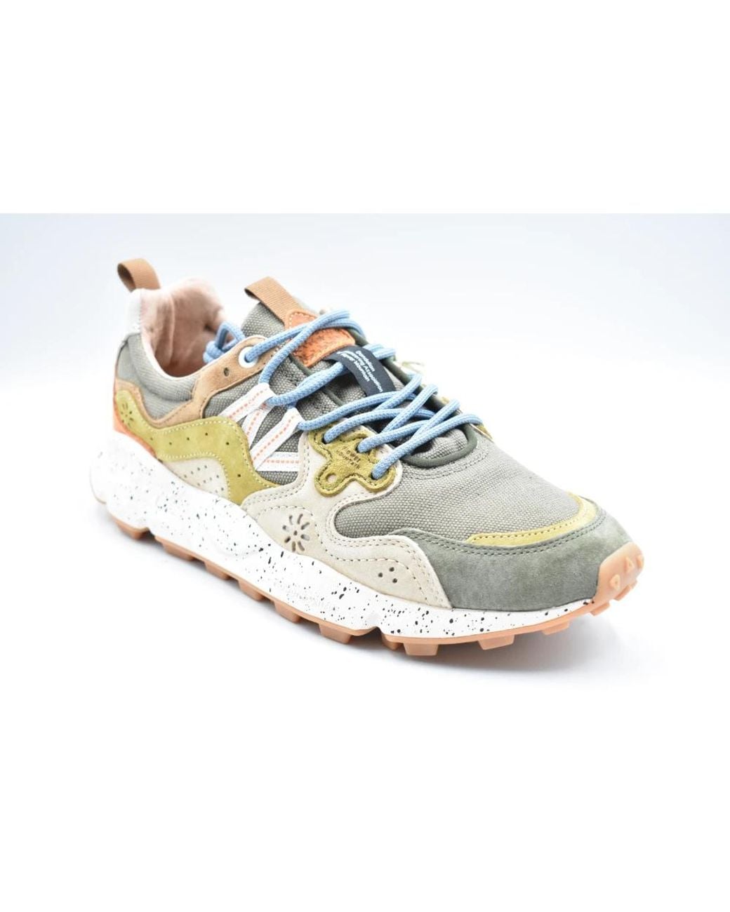 Flower Mountain Blue Sneakers for men