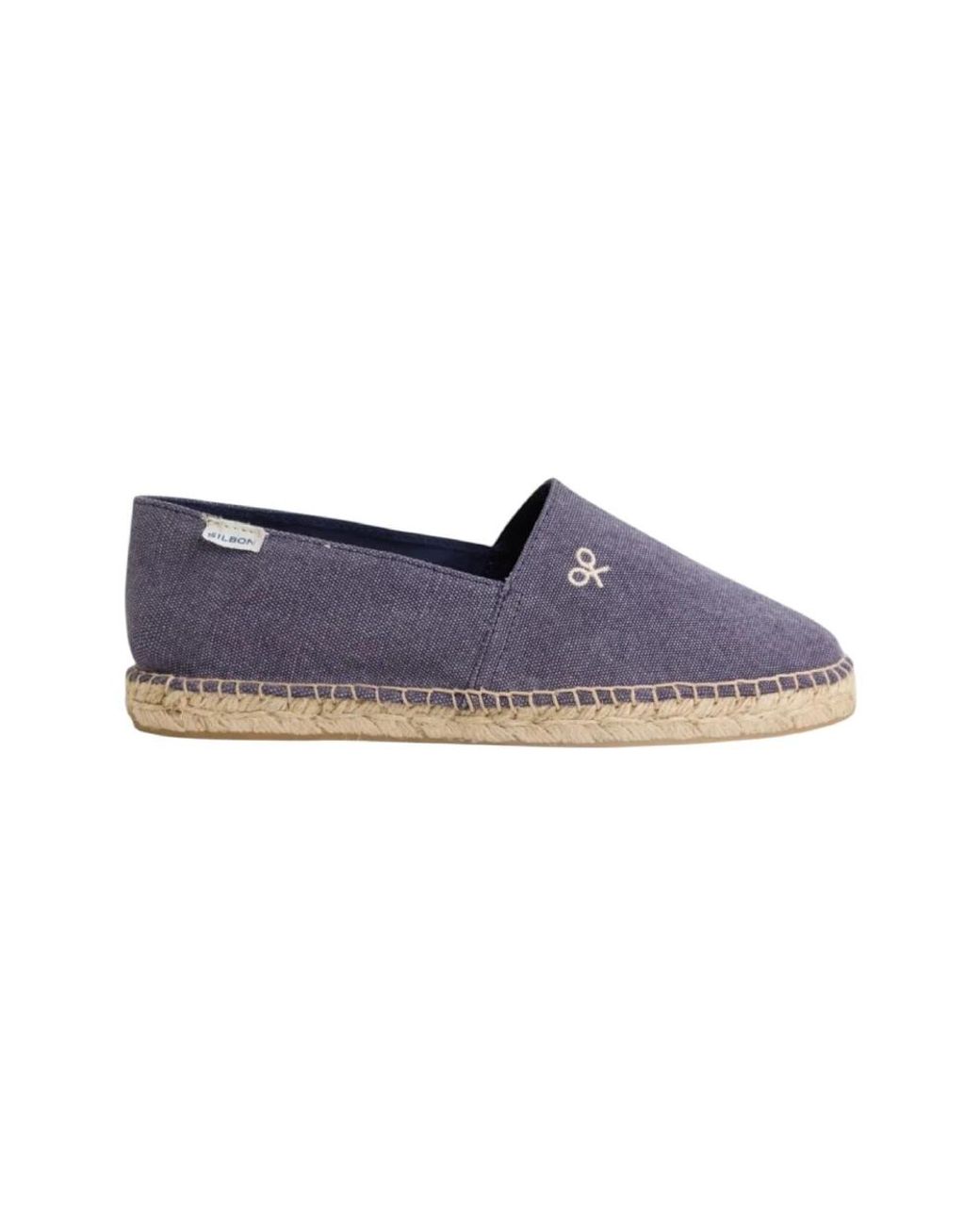 Silbon Blue Espadrilles for men