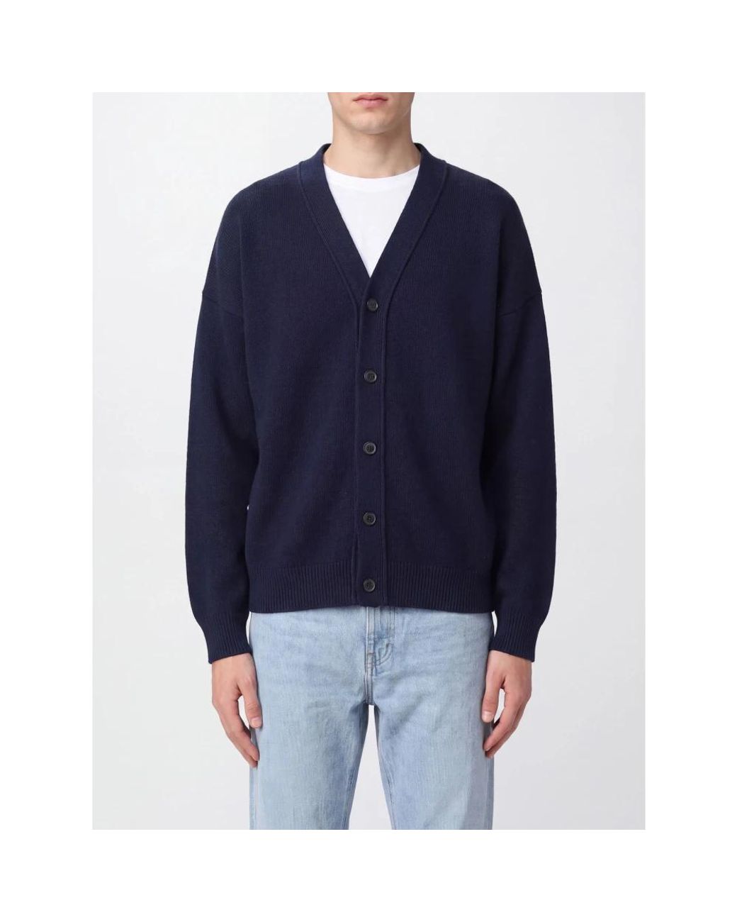Laneus Blue Cardigans for men