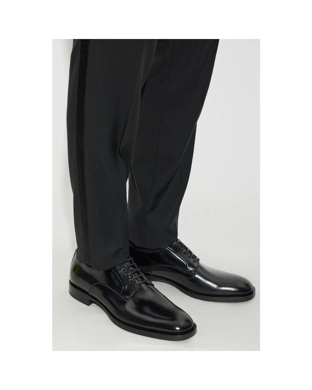 Dolce & Gabbana Black Dress Shoes for men