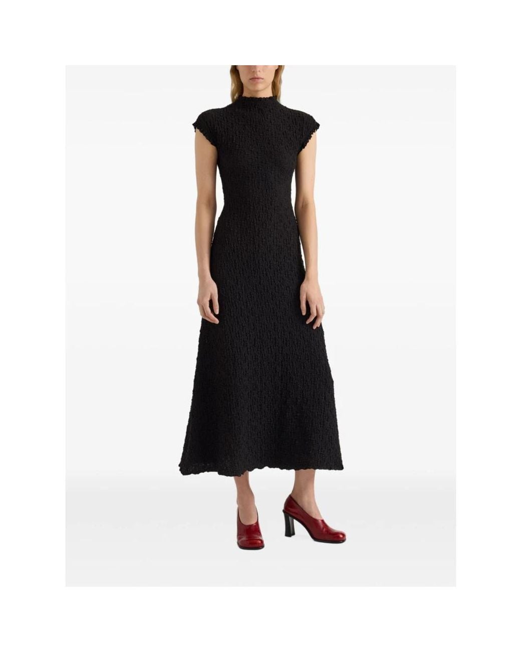 Proenza Schouler Black Cleo Dress