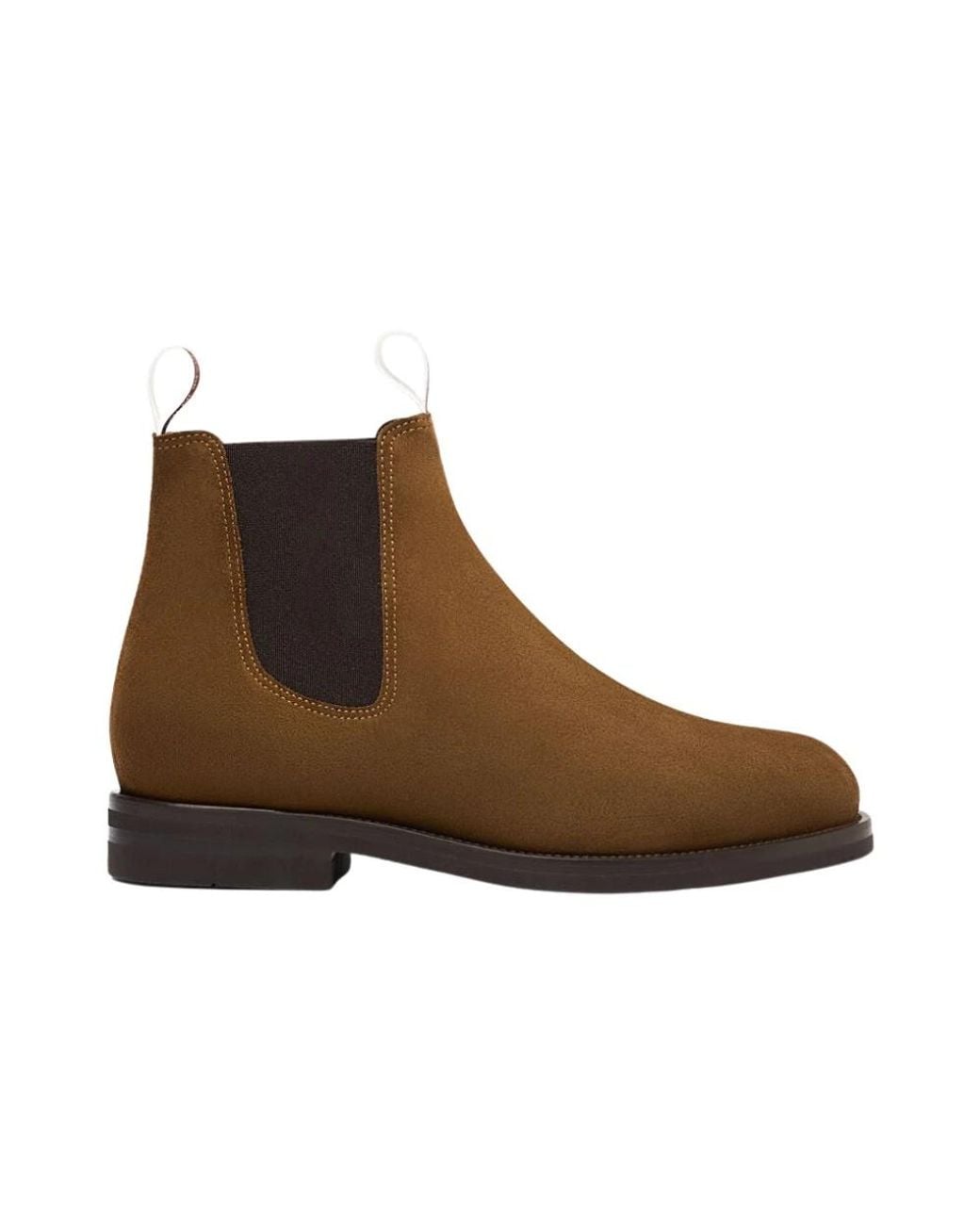 Scarosso Brown Chelsea Boots for men